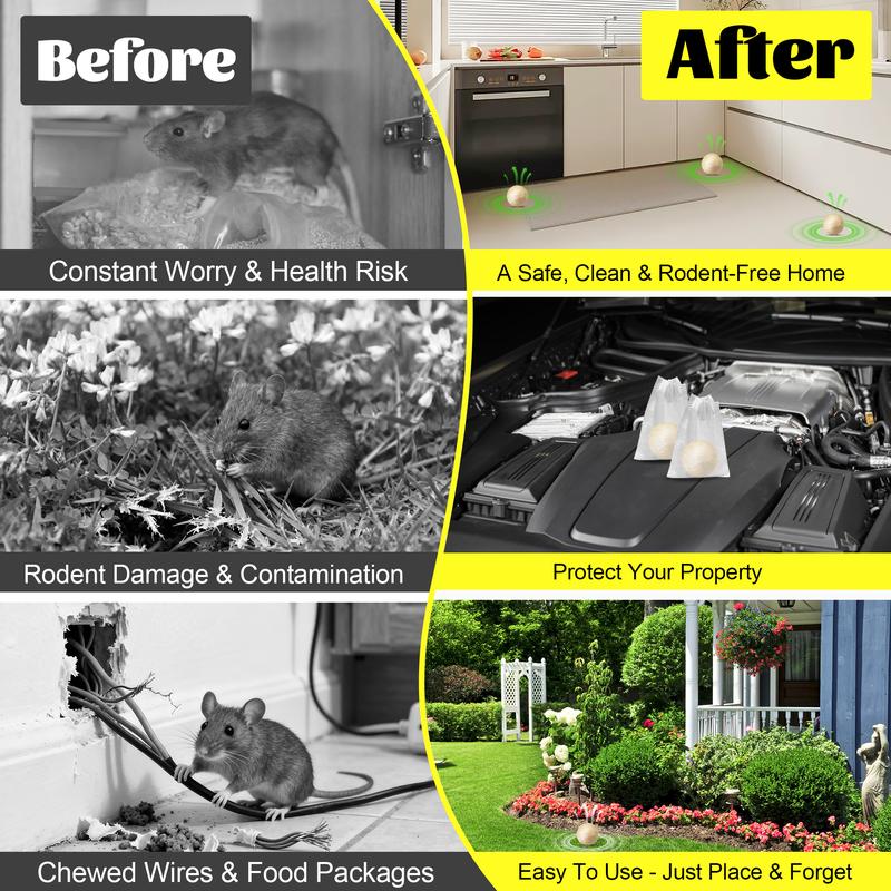 Mouse & Rat Repellent Balls | BUY 1 GET 1 FREE!